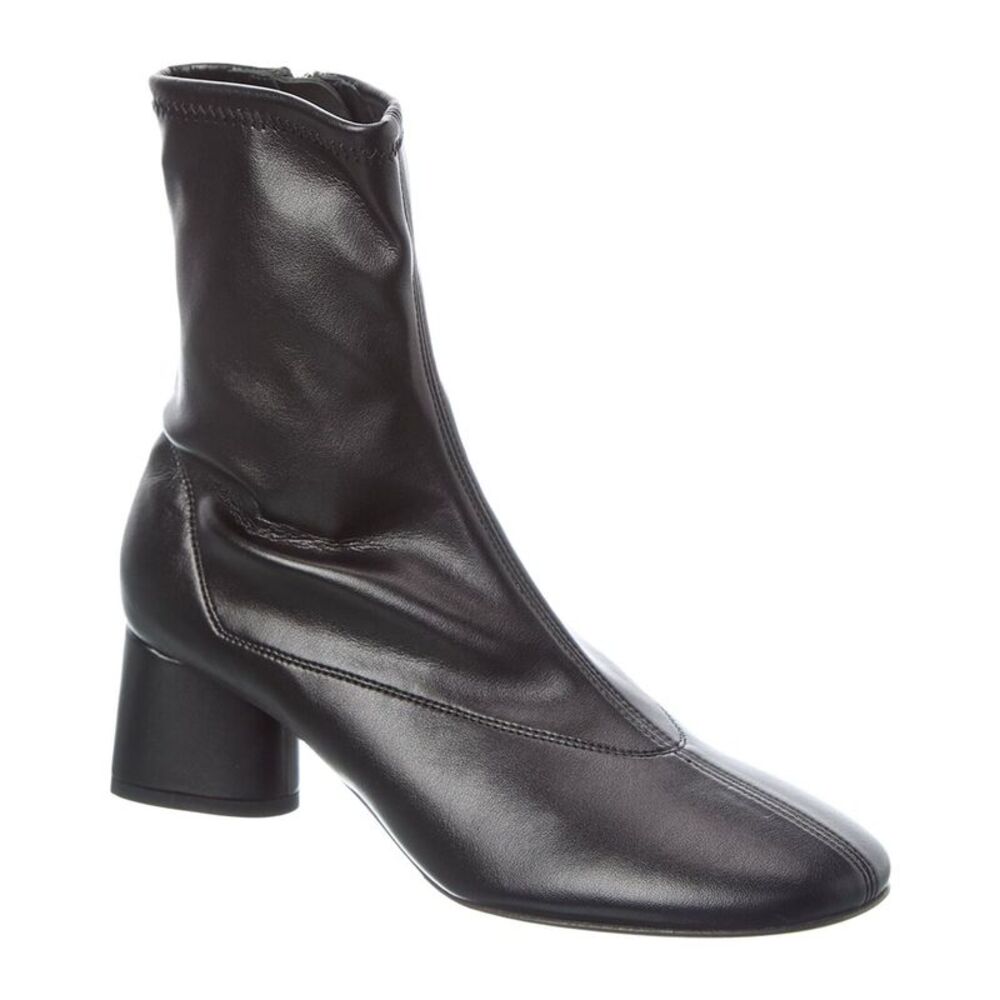 Sergio Rossi Pilier Leather Boot, Black